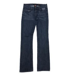 Ed Hardy By Christian Audigier Painted Denim